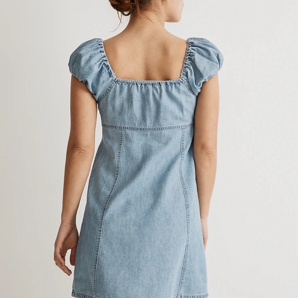 MADEWELL - NWT - denim mini dress - Picture 4 of 6